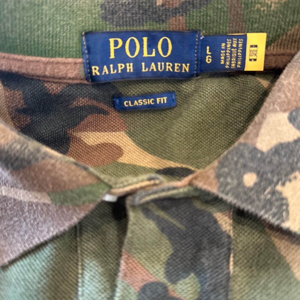 Polo Ralph Lauren Camouflage Polo Shirt